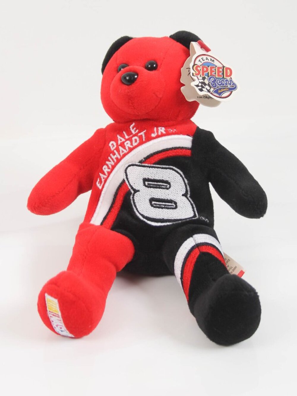 Vintage Dale Earnhardt Jr #8 NASCAR Team Beans Speed Bear NWT